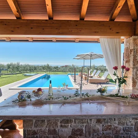 Villa Evelyn In With 50 M2 Pool, Jacuzzi, Kids Playground & Sea View Only 800 Meters From *